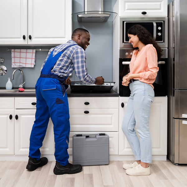 how long does it typically take to complete cooktop repair services in Milledgeville